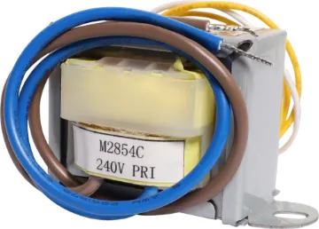 24V / 240V 150mA Centre Tapped EI Core Transformer Primary and secondary fitted with 200mm fly leads.