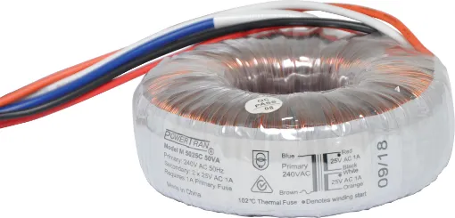 These 50VA transformers will fit inside our 1 Unit 19&quot; rack cases