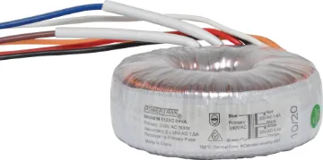 25 + 25 80VA Toroidal Transformer Efficient toroidal transformer with 25V secondaries. 80VA rated.