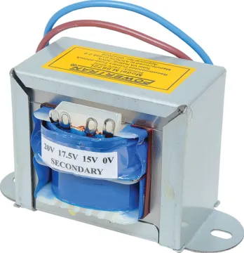 240V 15-30V 1A Transformer Primary fitted with 200mm fly leads.  Secondary taps have solder tags.