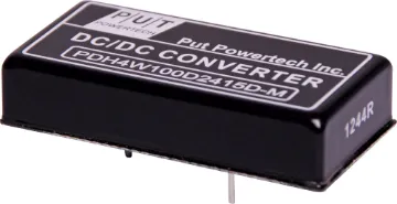 9-36VDC to +/-15VDC Regulated Converter Industry standard pinout. Wide operating voltage range. Low ripple & noise. Auto short circuit protection. Low operating temperature.
9-36VDC to +/-15VDC