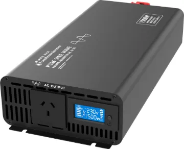 1500W 24V Pure Sine Wave Power Inverter This compact inverter is designed to deliver pure AC output for powering difficult loads such as appliances with switchmode power supplies (computers, displays & game consoles) and voltage sensitive devices.