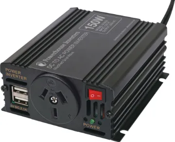 150W 12V DC To AC Modified Sine Wave Power Inverter This compact 150W modified sine wave power inverter is ideal for providing AC power to appliances whilst away from mains power.