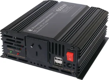 600W 12V DC To AC Modified Sine Wave Power Inverter This compact 600W modified sine wave power inverter is ideal for providing AC power to appliances whilst away from mains power.