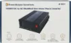 This compact 1500W modified sine wave power inverter is ideal for providing AC power to appliances whilst away from mains power. 