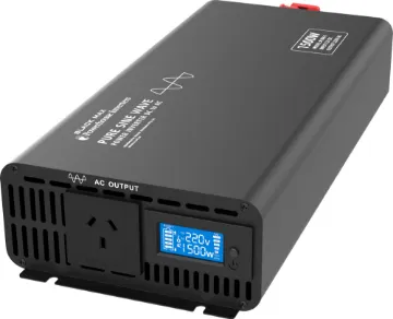 1500W 12V DC to AC Pure Sine Wave Power Inverter This compact inverter is designed to deliver pure AC output for powering difficult loads such as appliances with switchmode power supplies (computers, displays & game consoles) and voltage sensitive devices.