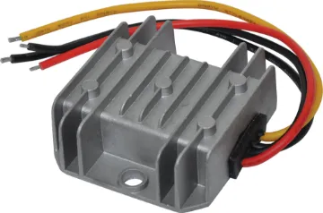 Step Down 24V to 12V 8A 96W DC-DC Converter An ever-increasing amount of electronic and electrical equipment are being installed in vehicles and boats. Because most low-voltage equipment, such as navigational aids, radio equipment, phones and car hi-fi systems are designed for 12 Volts and are not suitable for connection to a 24V battery system.