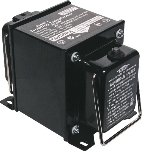 M8187 500W, Converts 240V to 120V for powering US appliances on Australian mains. Fitted with US mains socket.
Secondary Rating: 120V 4.2A