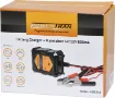 This 6V/12V battery  charger maintainer offers 600mA charging suitable for lead, gel cell and lead-acid batteries, including maintenance-free batteries.