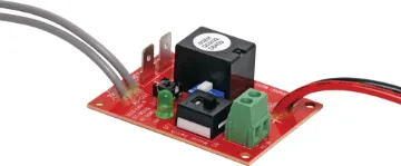 Low Battery Cut Off Module Compatible with both 12 and 24V batteries, this cut off module prevents deep discharge of SLA backup batteries in security & UPS backup systems. This ensures longer battery service life. Simple in-line connection between battery and control panel. Cut off