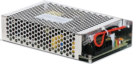 These modules look alot like a standard switchmode power supply, except that they have a key difference. They allow battery backup during a mains failure condition, just like our M 8561 charger.