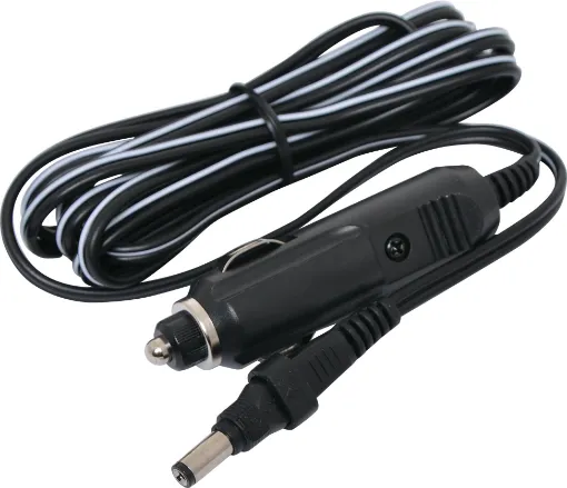 Power 12V devices off a car accessory socket.

Supplied with 2.1mm DC plug. 2A max.