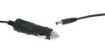 Fixed 2.1mm tip. Powers 12V devices in your car. Curly cord keeps your cabling tidy.