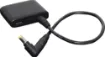 Ultra compact design to allow you to power up your laptop in a car, caravan, boat etc with minimum of space required in your bag.  Plus it's fitted with a 2.4A USB charging port. Includes 8 tips to suit popular brands of laptop. 90W (6A) maximum output. 