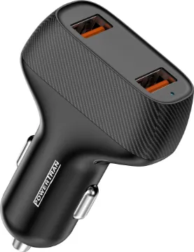 QC3.0/36W Dual USB Car Charger This charger provides dual QC3.0 USB type A charging outputs; 5V/3A, 9V/2A, 12V/1.5A . The charger is ideal for couples, families and individuals with multiple devices. The charger has a 12-24V DC input. With the charger users can charge a range of devices including; phones, tablets, cameras etc.