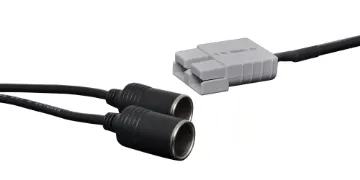 0.3m Dual Car Accessory Socket To Anderson Style Cable This dual car accessory (cigarette lighter) socket to Anderson plug adaptor cable allows connection of DC appliances fitted with car accessory plugs to be powered from an Anderson extension cable.