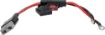 This Anderson style ring terminal adaptor cable allows you to permanently connect an Anderson style connection cable to your vehicles battery. 