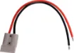 A handy 50A rated bare end cable fitted with an SB50 Anderson style plug for connection to high current DC circuits. 