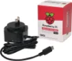 Official Raspberry Pi power supply, ideal for use with the Raspberry Pi 4 Model B board. This power supply comes with USB Type C lead and AU mains plug. It supports up to 3A of current to power devices through four USB ports on the board.