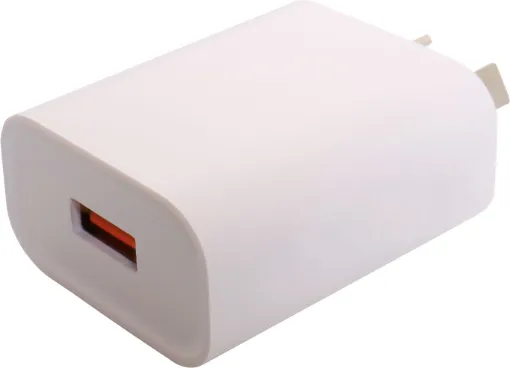 This single output QC3.0 (Quick Charge ) 3A USB wall charger is an ideal choice for anyone that has one device that needs to be charged.
