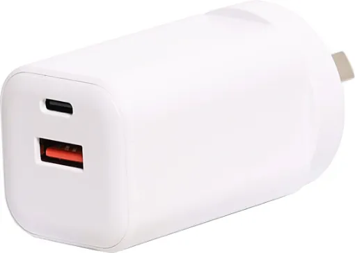 This powerful USB charger features a QuickCharge 3.0 port as well as a USB C port to suit the latest devices.