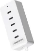 Ideal for the workbench, the office or even at home. This compact and portable 5 port USB C extension charger hub provides multiple ports for charging devices up to a total output of 100W.