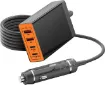 This versatile USB-C for vehicles and auxiliary battery systems plugs into any standard car accessory socket (cigarette lighter socket) and provides up to 140W USB C Power Delivery (PD3.0/3.1).