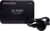 This 10-port USB charger allows you to charge up to 10 devices at once. It features 10 USB Type-C charging ports providing up to 200W of charge capacity across all ports.