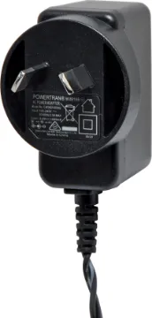 6V DC 1A Appliance Power Supply Adapter 6V DC Switchmode Plugpack Supplied with a fixed positive to tip 2.1mm DC jack. Compact design with high current regulated output.
