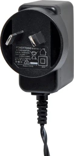 6V DC Switchmode Plugpack Supplied with a fixed positive to tip 2.1mm DC jack. Compact design with high current regulated output. 