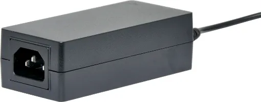 Super compact regulated power supply. 100V - 240V ac input. Energy authority approved and MEPS approved. Supplied with a fixed 2.1mm dc jack. 