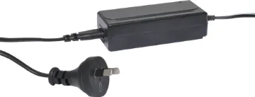 5-15V DC 3A Appliance Powerpack Provides regulated multi-voltage output of 5, 6, 7.5, 9, 12, 13.5 and 15V DC. Supplied with 6 reversible tips to suit a multitude of appliances. Energy authority approved. MEPS approved. Includes figure ‘8’ to 2 pin mains lead. Dimensions: 136 x 70 x 37mm.