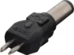 Size: 2.5 x 5.5

DC plugs size shows inside &Oslash and outside &Oslash.