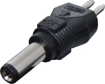 2.1mm x 5.0mm DC Plug Size: 2.1 x 5.0
DC plugs size shows inside Ø and outside Ø.