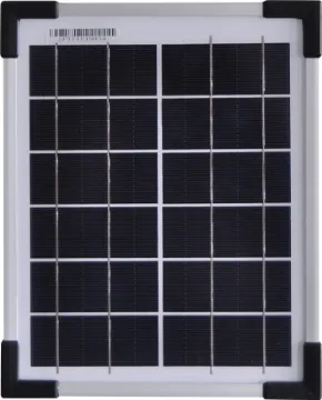 4W 6V Polycrystalline Solar Panel This quality 4W 6V Polycrystalline solar panel module is designed for direct connection to a charge controller for battery charging (typically lithium cells). The compact size makes it perfect for battery maintenance in low power equipment.