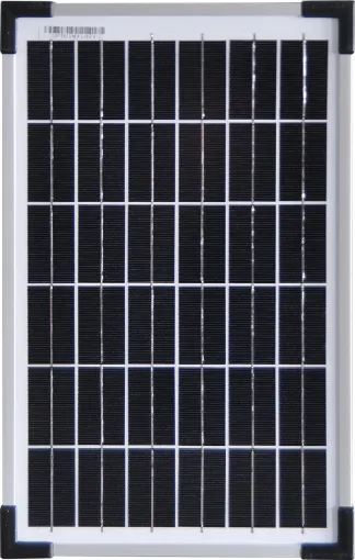 This quality 10W 12V monocrystalline solar panel module is designed for direct connection to a solar charge controller for use in remote power systems. The compact size makes it perfect for battery maintenance in low power equipment. 