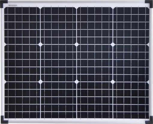 This quality 40W 12V monocrystalline solar panel module is designed for direct connection to a solar charge controller for use in remote power systems. The compact size makes it perfect for battery maintenance in low power equipment. 