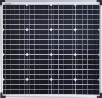 65W 12V Monocrystalline Solar Panel This 65 Watt model is an excellent solution for remote or mobile power applications, electric fence battery banks, inverter systems, RVs, caravans, boats etc.