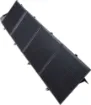 Provide portable charging power for your campsite set up. Double stitched panels, durable webbing straps and metal hanging loops and zippered cable pocket. Folds up and secures with velcro for a fast getaway! 5m Anderson cable connection. 