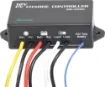 This unit operates as a solar charger by day which then switches on a load at night. It features auto-dusk detection circuit for activating the DC load output when night falls. It is suitable for sealed or wet cell batteries and utilises the latest 
 in 