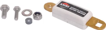 ANBI Motorcycle Switch  The ANBI motorcycle switch is designed to avoid the inconvenience of having a completely flat battery. The switch eliminates drainage of stored power by isolating the battery from components. Even when your ignition key is off, there are still components that draw current and continue to drain your battery.