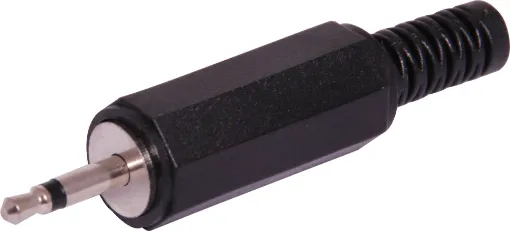 2.5mm Plug Mono Black