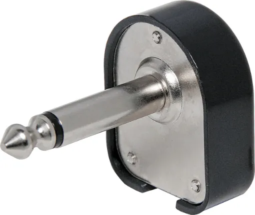 6.35mm Plug 90  Mono. Plastic Housing
