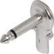 6.35mm 90 Degree Mono Metal Jack Plug 6.35mm Plug 90  Mono. Metal Housing