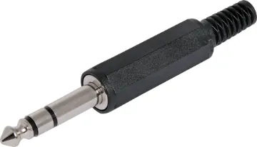 6.35mm Stereo Jack Plug 6.35mm Stereo