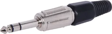 6.35mm Heavy Duty Stereo Metal Jack Plug 6.35mm Pro Stereo Plug