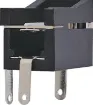  2.5mm mono chassis mount socket.
Switched contact.
