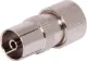 Screw On Metal RG59 Female Socket PAL 75 Ohm Metal Line Socket to suit RG6 and RG59