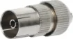 Metal line socket to suit RG6 and RG59.