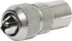 Metal line socket to suit RG6 and RG59.